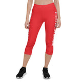 Remove Before Flight Capri Leggings