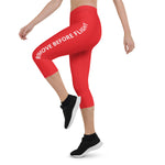 Remove Before Flight Capri Leggings