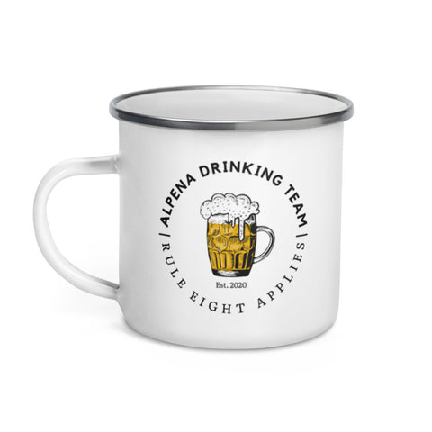 Alpena Drinking Club Enamel Mug