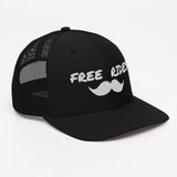 Mustache Rides Trucker Cap