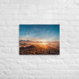 Afghan Sunrise Canvas Art